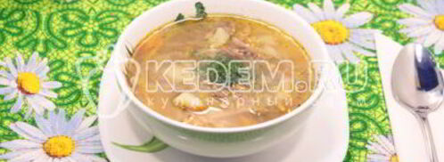 щи с капустой и языком. Шаг 6