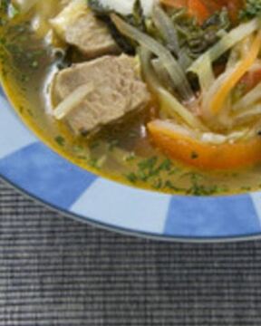 Щи с телятиной