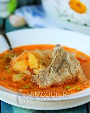 Щи со свининой