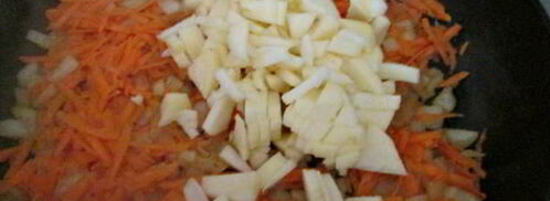 щи со свиными ребрами и яблоком. Шаг 4