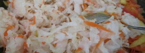 щи со свиными ребрами и яблоком. Шаг 6