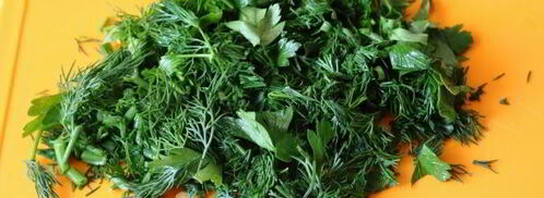 зеленые щи из капусты. Шаг 11