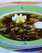 Зеленые щи в мультиварке