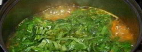 зеленые щи. Шаг 5