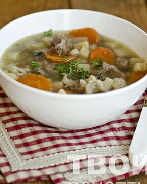 Шотландский суп из баранины