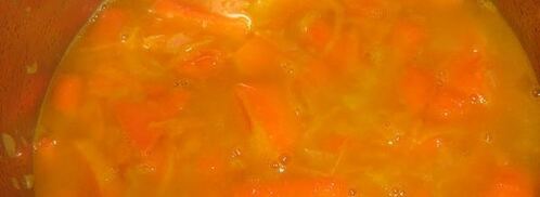 сливочный крем-суп из тыквы. Шаг 4