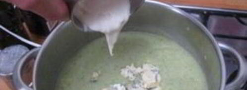 сливочный суп с брокколи и картофелем. Шаг 6