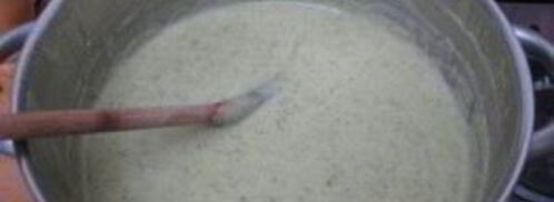 сливочный суп с брокколи и картофелем. Шаг 7