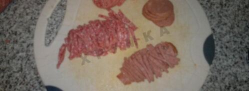 мясная сборная солянка с картошкой. Шаг 5