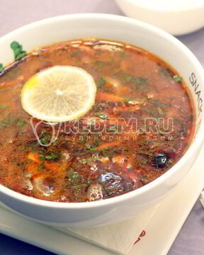 Мясная солянка