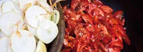 овощная солянка с грибами. Шаг 2