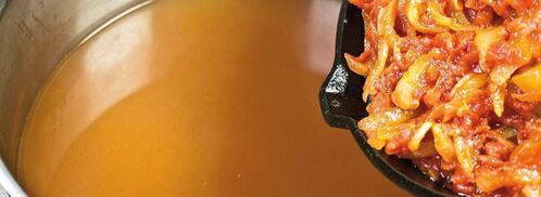 овощная солянка с грибами. Шаг 16