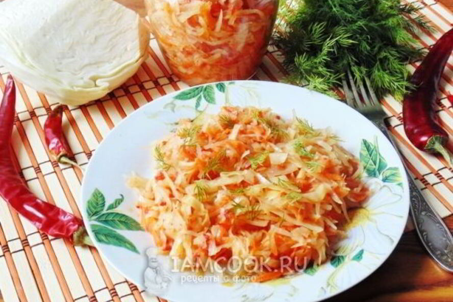 Рецепт солянка из капусты на зиму