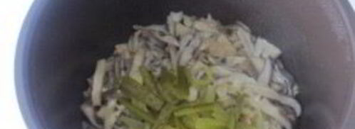 солянка из капусты с грибами в мультиварке. Шаг 2