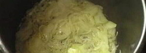 солянка из капусты в мультиварке. Шаг 4