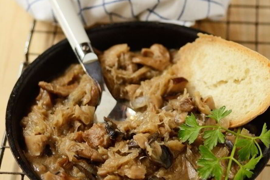 Рецепт солянка из квашеной капусты с грибами