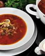 Солянка мясная на сковороде