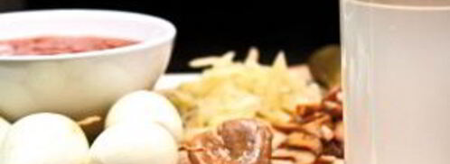 солянка мясная на сковороде. Шаг 4