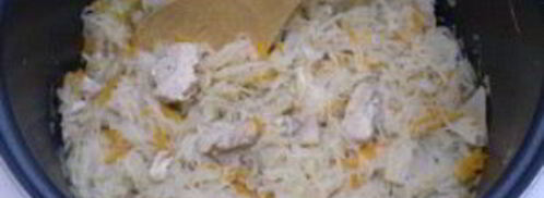 солянка с курицей и капустой. Шаг 6