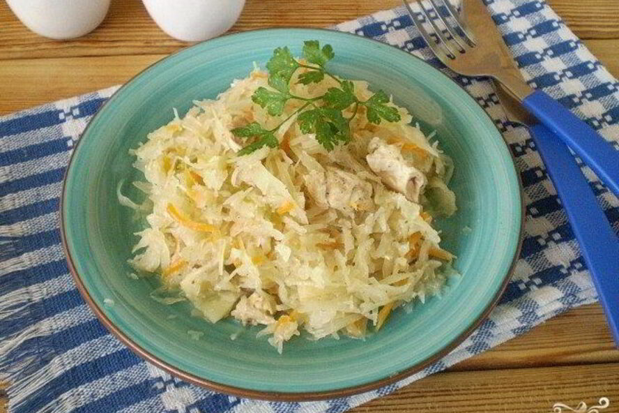 Рецепт солянка с курицей