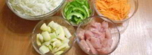 солянка с курицей. Шаг 2