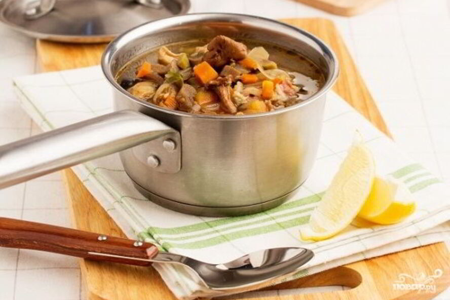 Рецепт солянка с лимоном