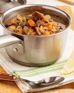 Солянка с лимоном