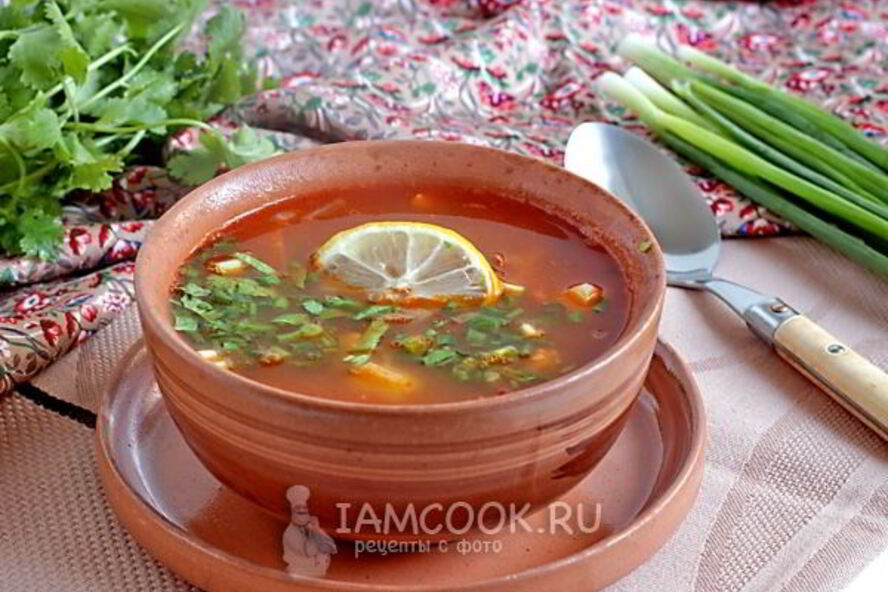 Рецепт солянка сборная мясная с картошкой