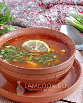 Солянка сборная мясная с картошкой