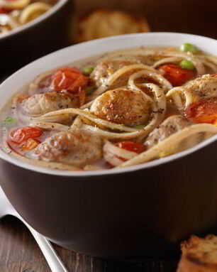 Суп Фрикадельки по-русски