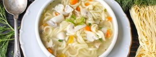 суп грибной с лапшой. Шаг 8