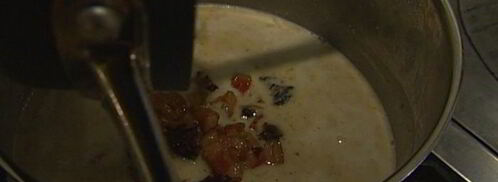 суп из белой фасоли со сморчками. Шаг 9