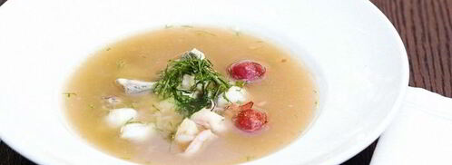 суп из дорады и морепродуктов. Шаг 4