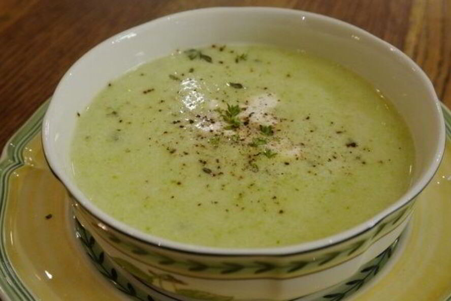 Рецепт суп из кабачков и пекинской капусты