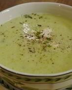 Суп из кабачков и пекинской капусты