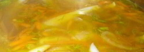 суп из кальмаров. Шаг 5