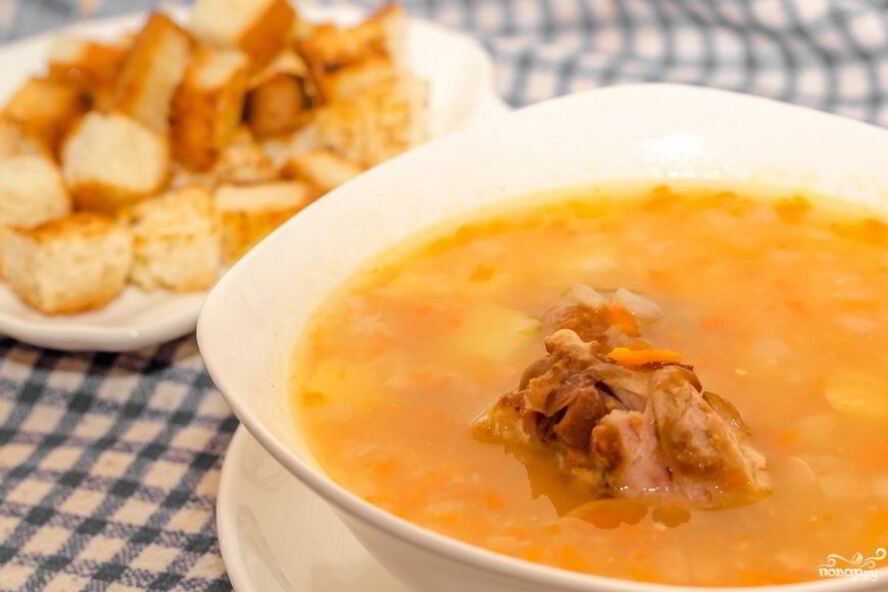 Рецепт суп из копченостей