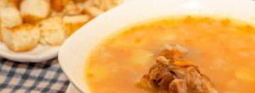 суп из копченостей. Шаг 10