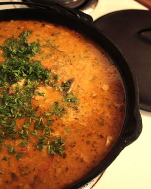 Суп из кролика