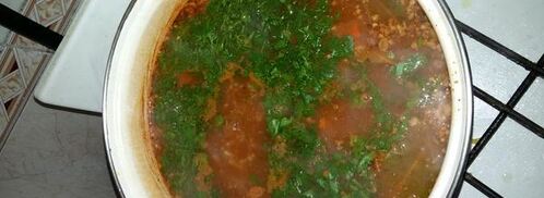 харчо по-грузински. Шаг 12