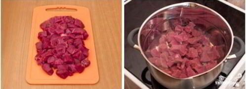 харчо с грецкими орехами. Шаг 2