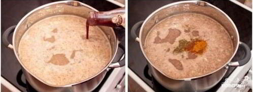 харчо с грецкими орехами. Шаг 5