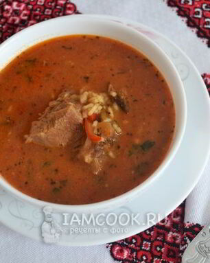 Суп Харчо из баранины