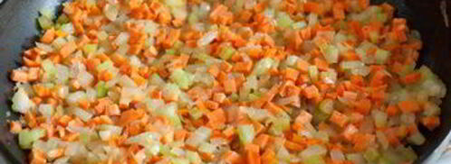 гороховый суп-пюре с беконом. Шаг 4