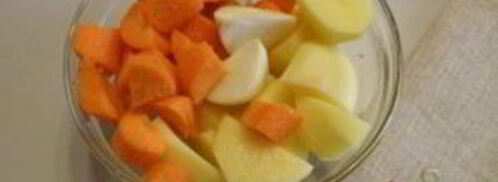 гороховый суп-пюре с мясом. Шаг 3