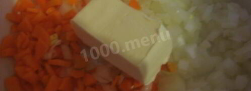 грибной суп-пюре на молоке из свежих грибов. Шаг 5