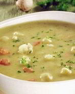 Грибной суп-пюре с картофелем