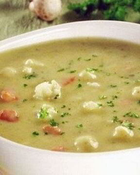 Грибной суп-пюре с картофелем