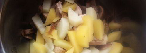 грибной суп-пюре. Шаг 2