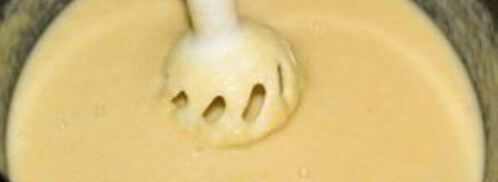 картофельный суп-пюре с гренками. Шаг 4